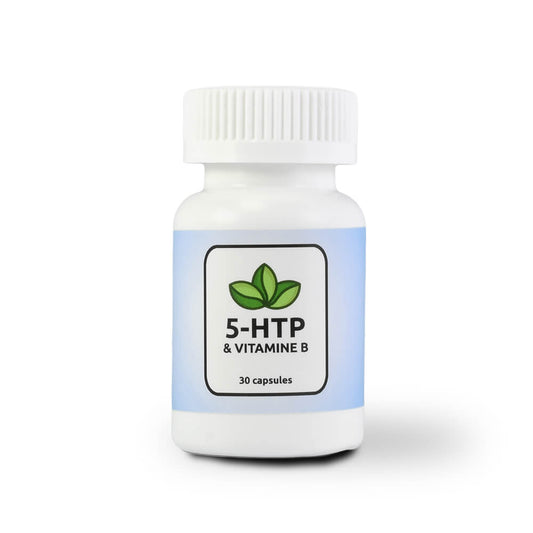 5-HTP en Vitamine B capsules – vegetarisch supplement met Griffonia