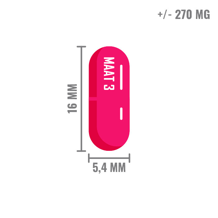 Lege Capsules Roze-Transparant maat 3