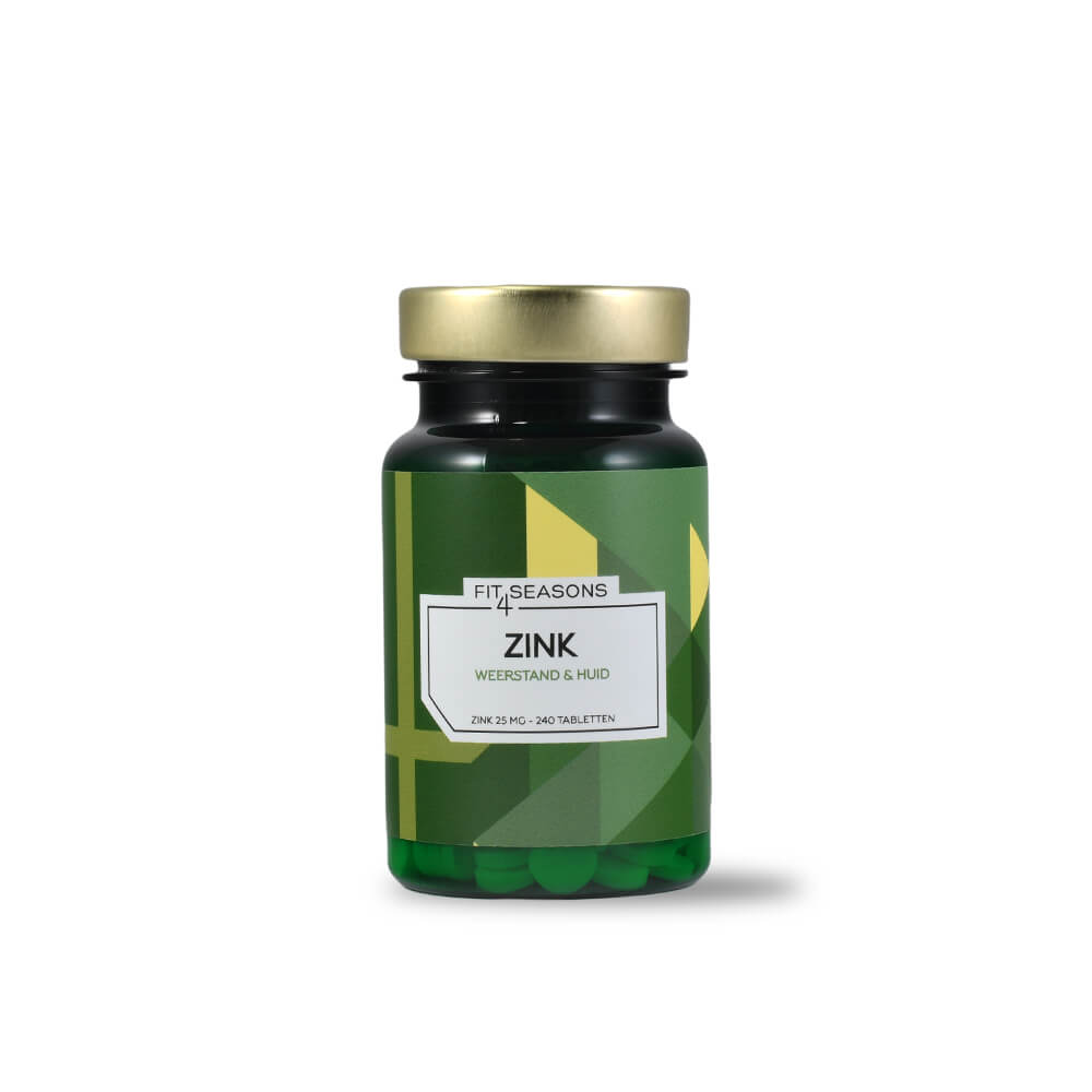 Verpakking Fit4Seasons Zink 240 tabletten