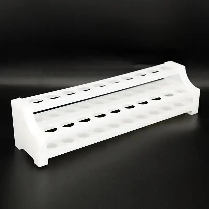 Compact wit reageerbuisrek geschikt voor 5 ml buisjes